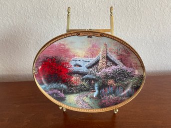 Abbeys Cottage By Thomas Kinkade