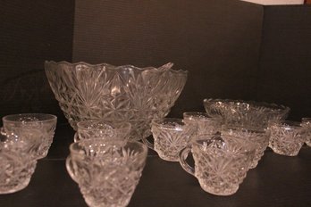 Vintage Punch Bowl Set