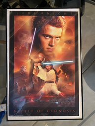 Star Wars Poster, Framed
