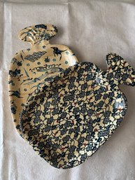 2 Bamboo Trays - Japan