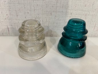 Glass Insulators -  2,  Hemingray