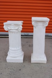 2 Ornate Columns