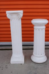 Second Set Of 2 Ornate Pedestals