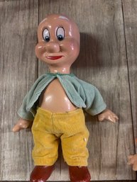 Seven Dwarf Happy 1937-1938 Rare Knickerbocker Toy Company 10' High