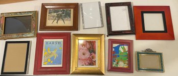 10 Assorted Photo Frames