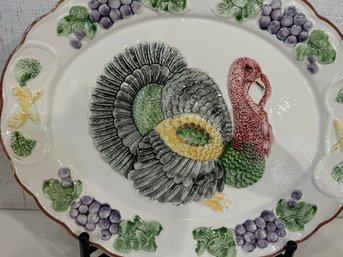 Large Heavy Turkey Platter,  20 Inch