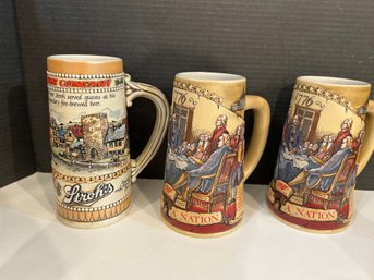 3 Steins