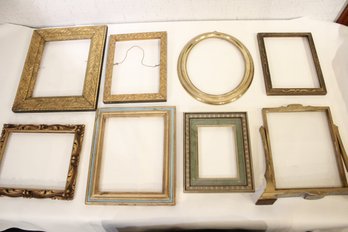8 Vintage Wood Frames