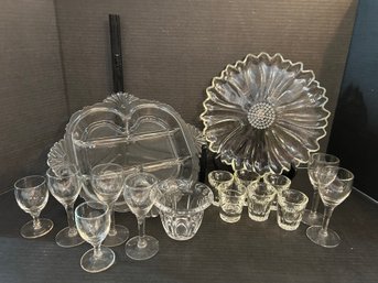 Large Clear Glass Lot