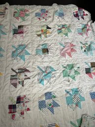 Hand Pieced Vintage Quilt