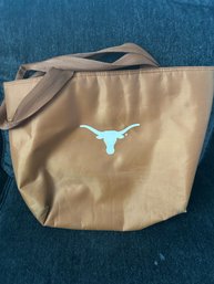 Bundle Of Yarn And Longhorn Tote