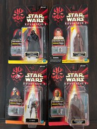 Set Of 4 Star Wars Episode 1 Figures