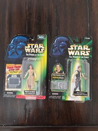 1997 Star Wars The Power Of The Force Figures (2)