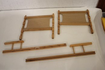 Vintage Wooden Doll Bed