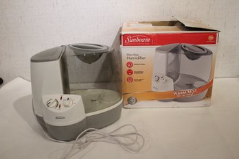 Sunbeam Filter-free Warm Mist Humidifier