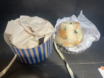 Vintage Hat # 5 - Feathered