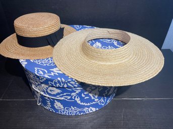 Vintage Hats Set Of 2 - # 10 And 11