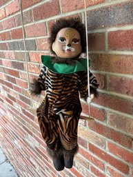 Vintage Circus Acrobat Doll