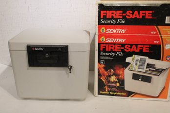 Fire-Safe Security File Box