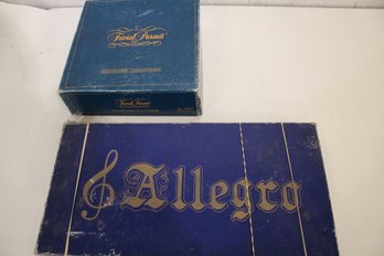 2 Vintage Board Games, Trivial Pursuit, Allegro