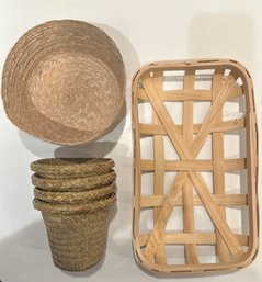 6 Piece Wicker Bundle