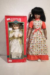 Vintage Large Dolls, Telco Motionette Animated Angel