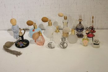 Vintage Glass Perfume Bottles