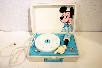 Mickey Mouse Portable Record Player