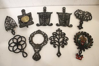 9 Cast Iron Trivets