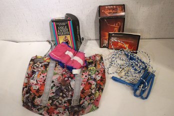 Kidrobot Tote Bag, Joe Weider Work Out Gear