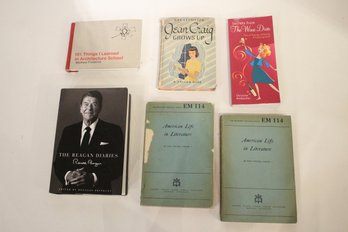 6 Books, Regan Diaries, Vintage American Life In Literature, And More