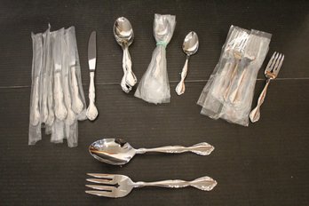 38 Silverplated Pieces Silverware Lot