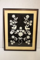 Vintage Cypriot Folk Art, 28' 22' Frame