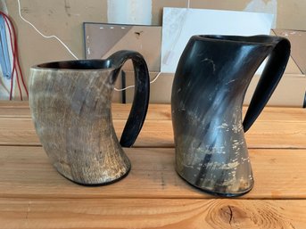2 Drinking Horns