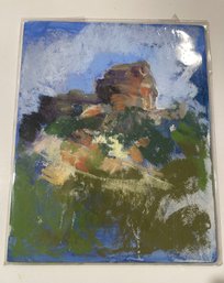 Pastel Abstract , 8 X 10