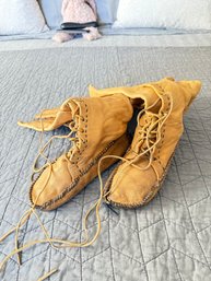Handmade Leather Moccasins