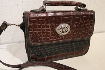 Vintage, Multi-textured Crossbody Bag