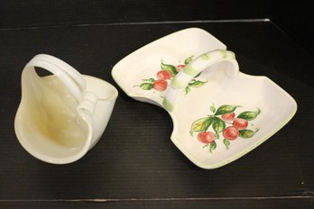 2 Vintage Decorative Baskets