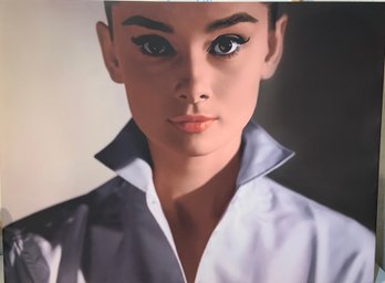 Audrey Hepburn Canvas, 30 X 40