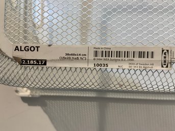 IKEA Algot Metal Mesh Basket