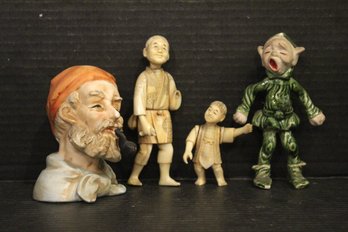 Original Arn Art Creation, Okimono Figures, Christmas Pixie
