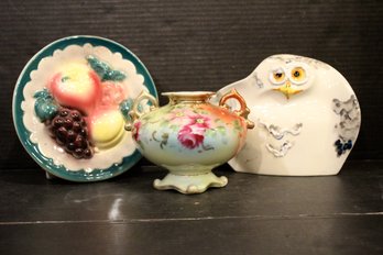 Vintage Vases, Royal Copley, Nippon Porcelain, Barbara Baatz