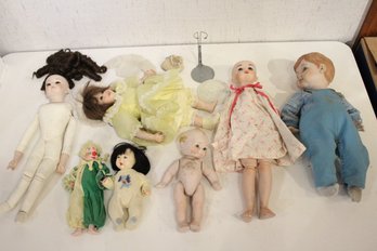 7 Porcelain Dolls