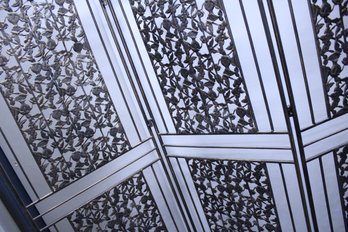 Ornate Metal Room Divider