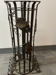 Vintage Metal Umbrella Stand