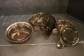 Amber Glass Vision Corning Ware