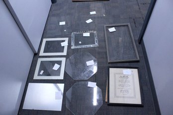 Various Sized Glass Pieces