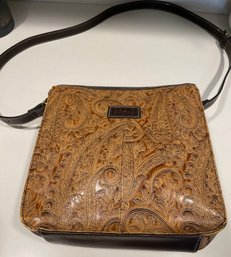 Relic By Fossil Vegan Leather Paisley Shoulder Bag