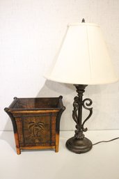 Tropical Can, Iron Lamp