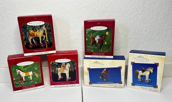Hallmark Keepsake A Pony For Christmas Ornament Collection  Collectors Series